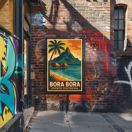 Bora Bora French Polynesia Poster