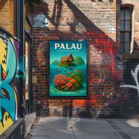 Palau A Pristine Paradise Poster