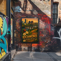Richmond, Virginia Scenic Poster