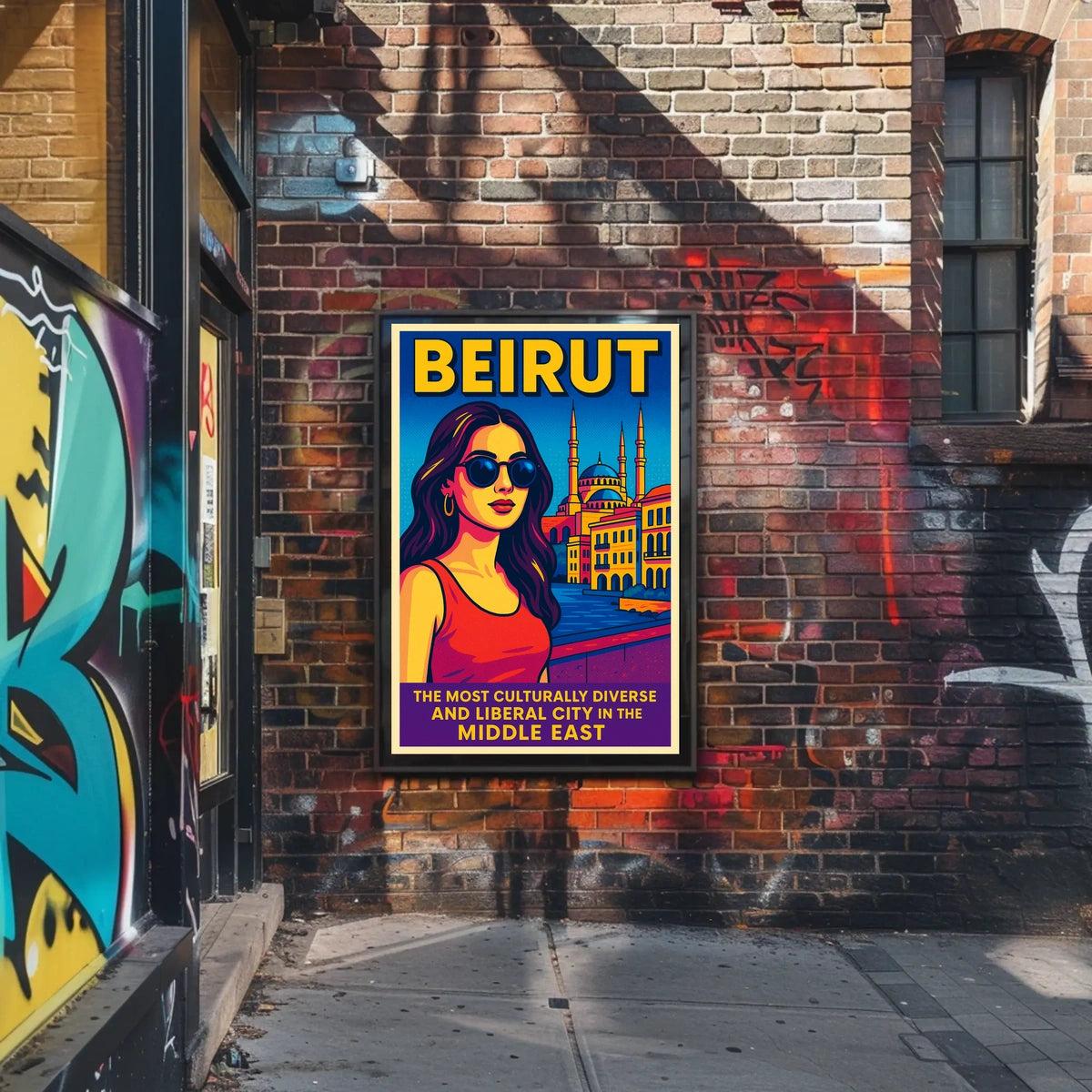 Beirut A Cultural Hub Poster