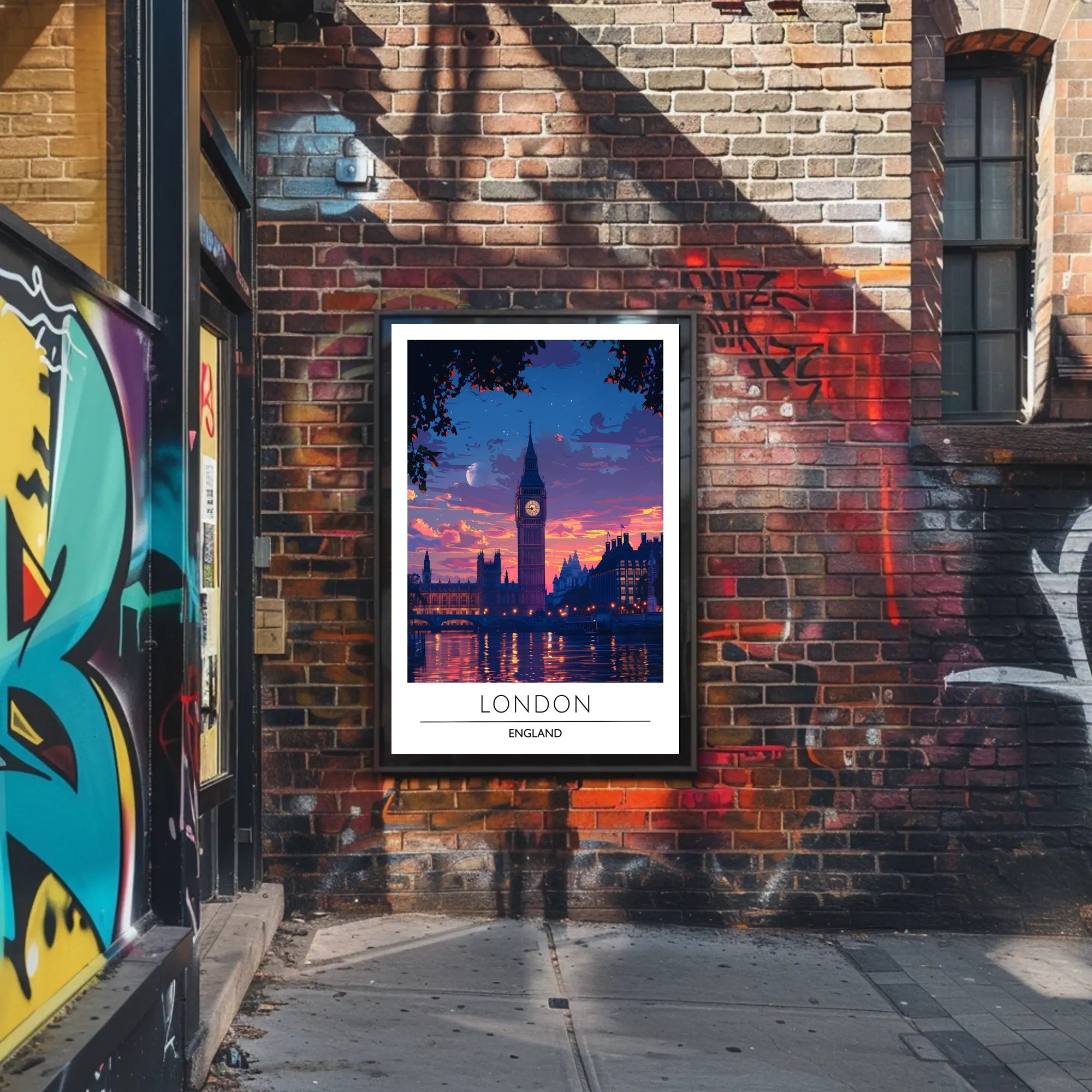 Big Ben Twilight London Urban or Cityscape Poster