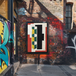 Geometric Abstraction Poster