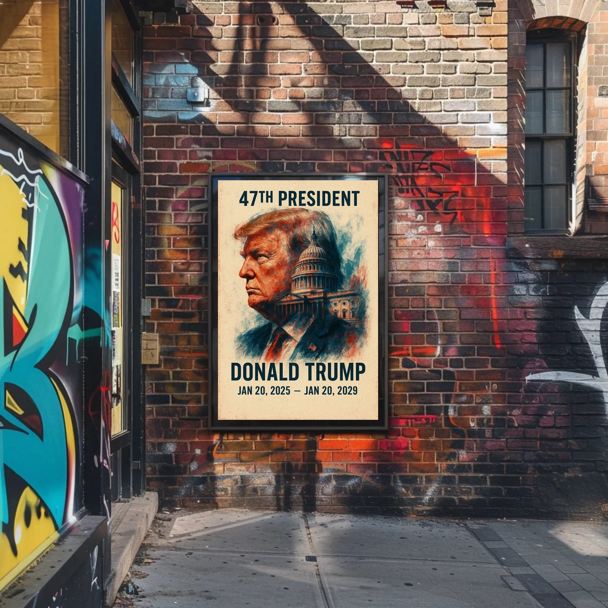 Trump Visionary Capitol Cinematic Poster