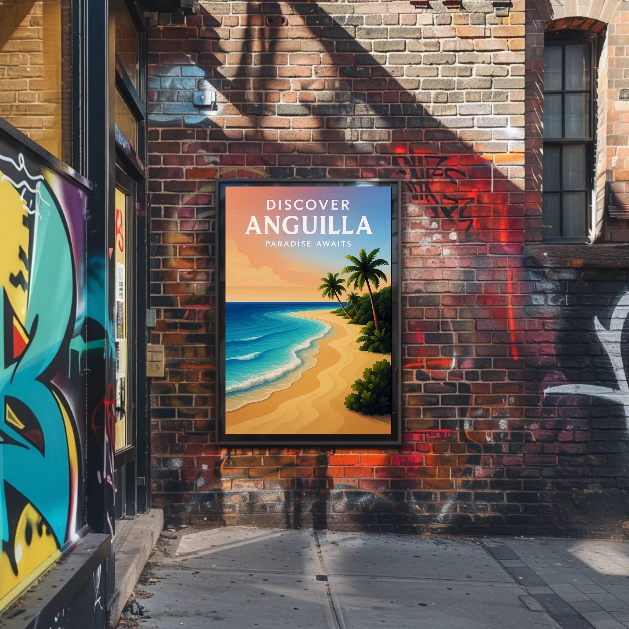 Discover Anguilla Paradise Awaits Poster PosterGoat