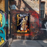 Samri S. Baldwin Mystical Vintage Theatre Poster