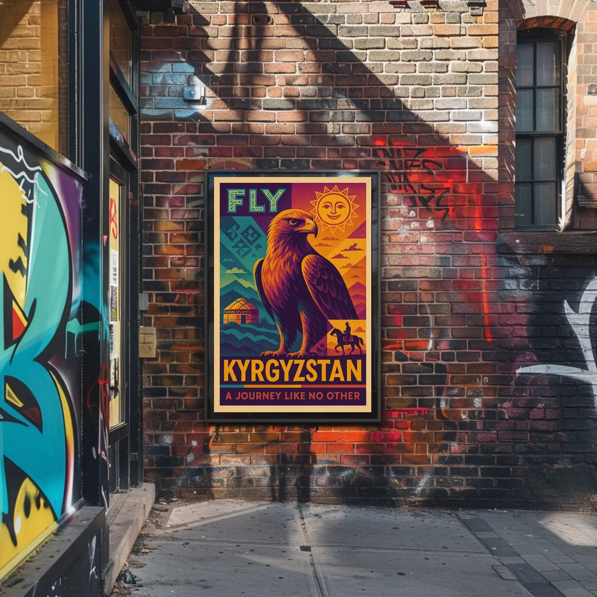 Fly Kyrgyzstan A Journey Like No Other Poster