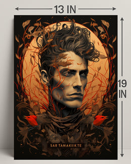 Sar Tamakiikte Enigmatic Portrait Poster