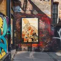 Urban Mountain Dreamscape Poster