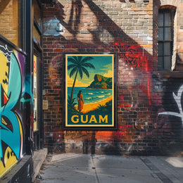 Guam Tropical Paradise Poster