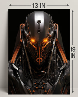 Futuristic Sentinel Poster PosterGoat