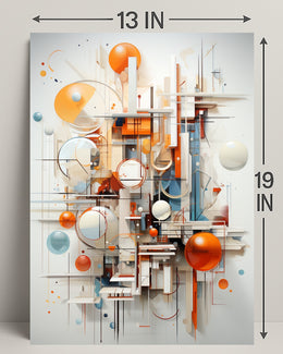 Geometric Harmony Poster PosterGoat