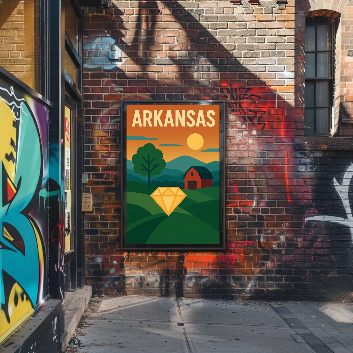Arkansas Landscape Poster