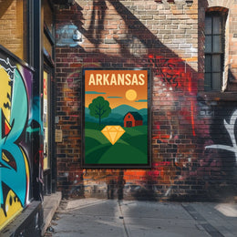 Arkansas Landscape Poster
