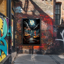 Cosmic Café Adventure Poster