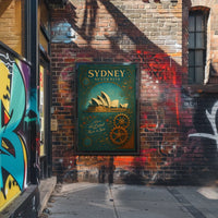 Sydney, Australia Where the Land Meets the Sea Poster