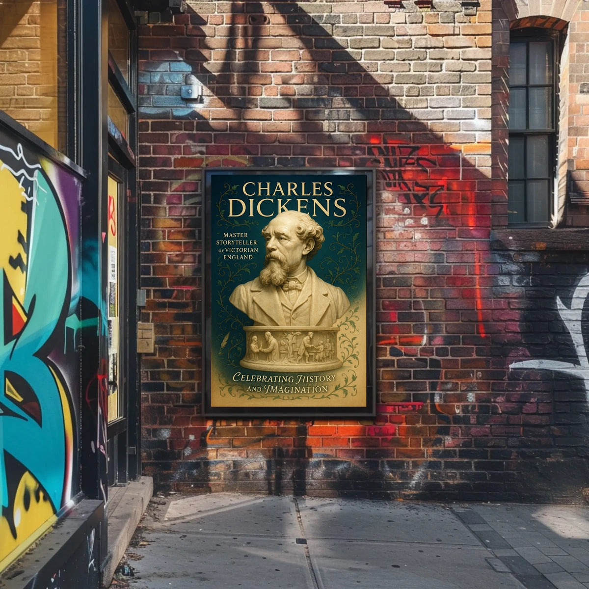 Charles Dickens Master Storyteller of Victorian England Poster
