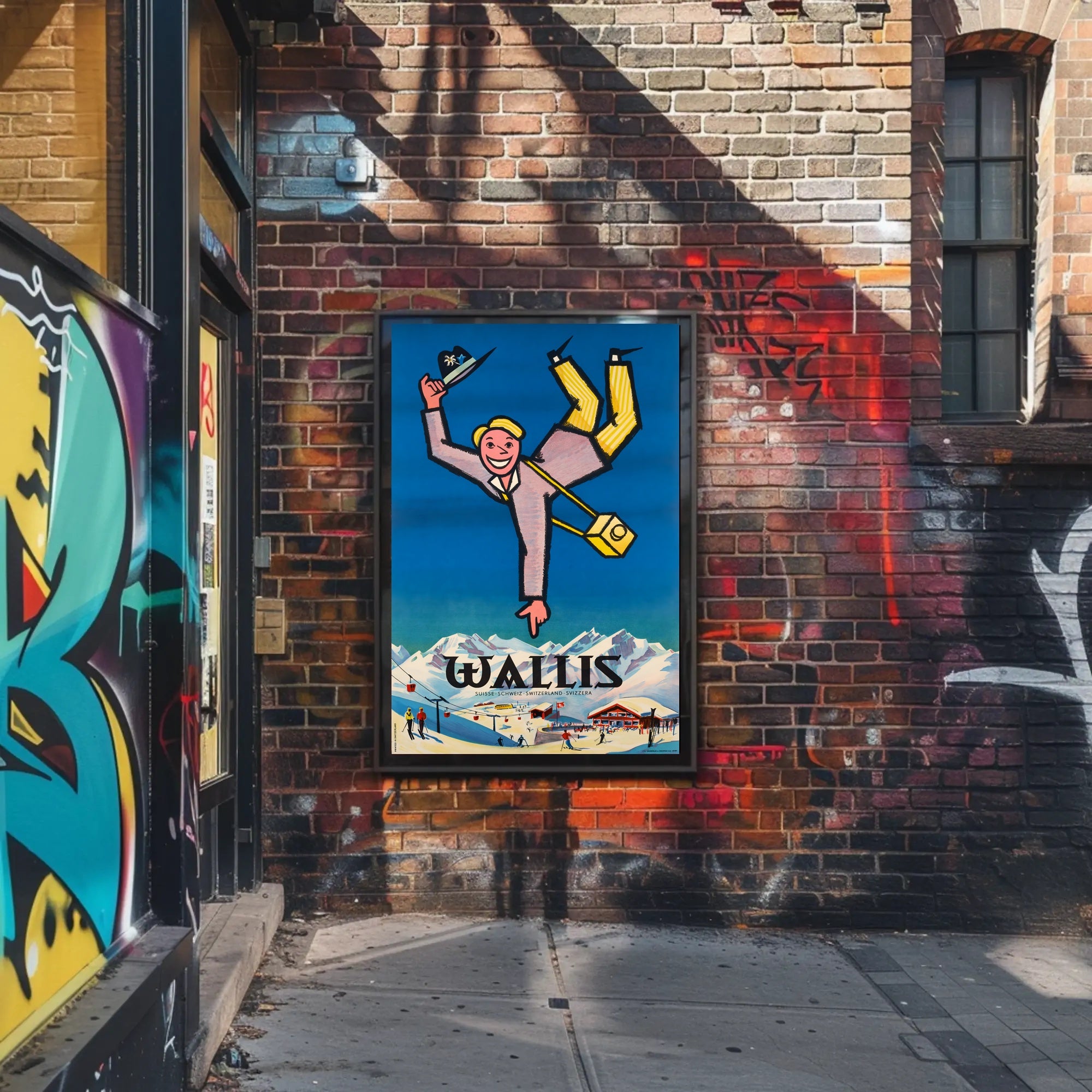 Wallis Travel Poster PosterGoat