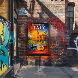 Experience Italy Poster PosterGoat