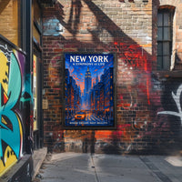 New York A Symphony of Life Poster PosterGoat