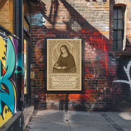 Blessed Diana d'Andalò Religious Heritage Poster
