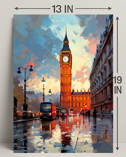 Big Ben At Dusk Poster PosterGoat