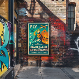 Explore Heard Island and McDonald Islands Poster