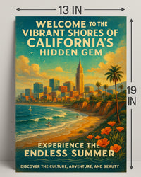 Welcome to Californias Hidden Gem Poster PosterGoat