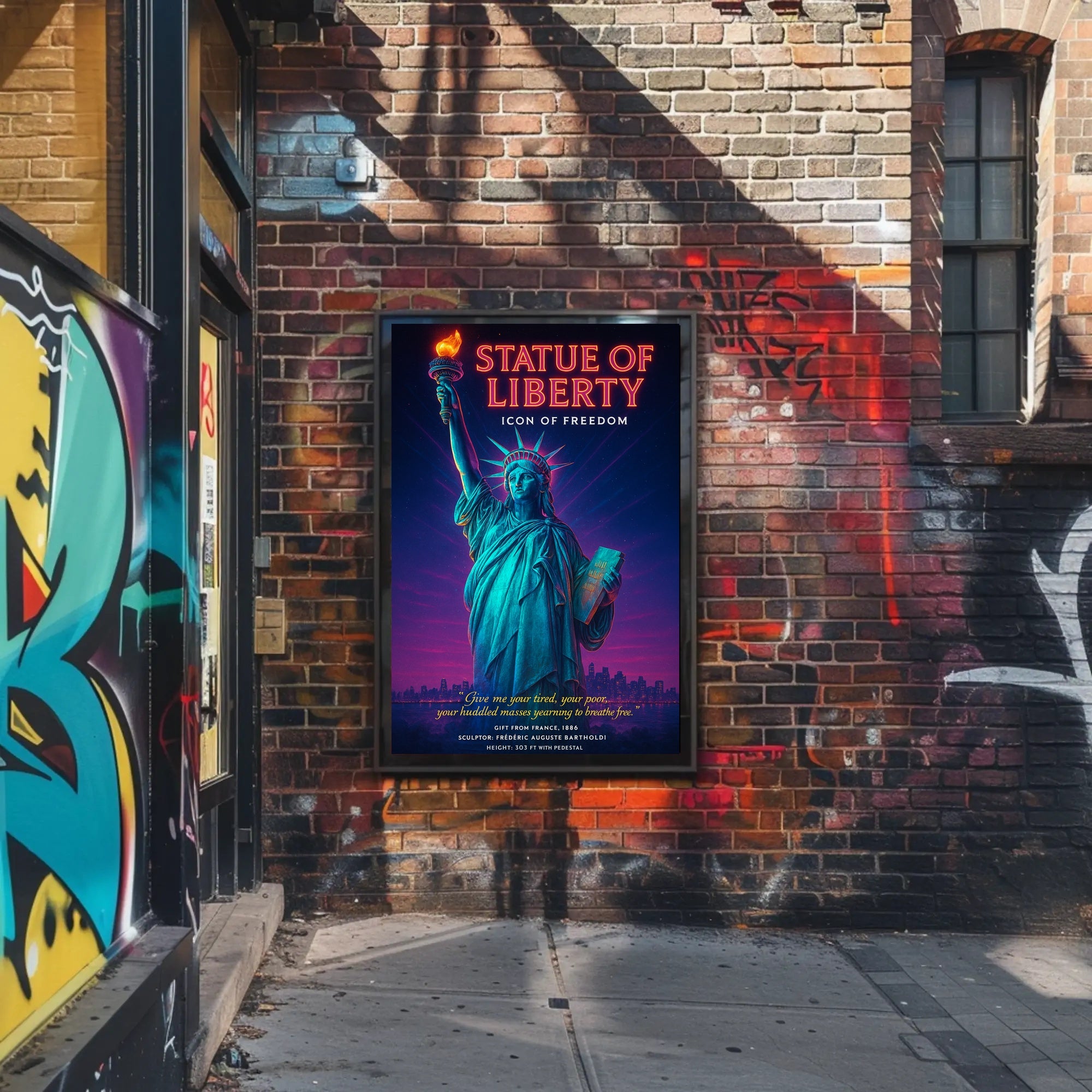 Statue of Liberty Historic Symbol Cultural or Heritage Poster PosterGoat