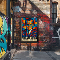Richard Nixon Presidential Tenure Poster