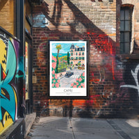 Vibrant Capri Poster PosterGoat