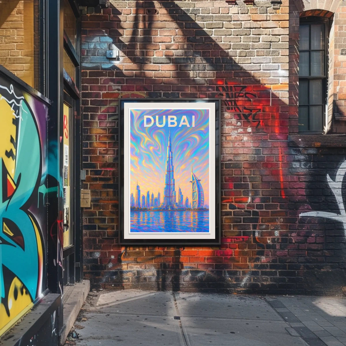 Dubai Skyline Poster