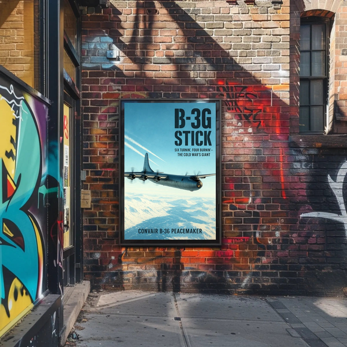 Convair B-36 Peacemaker The Cold War's Giant Poster