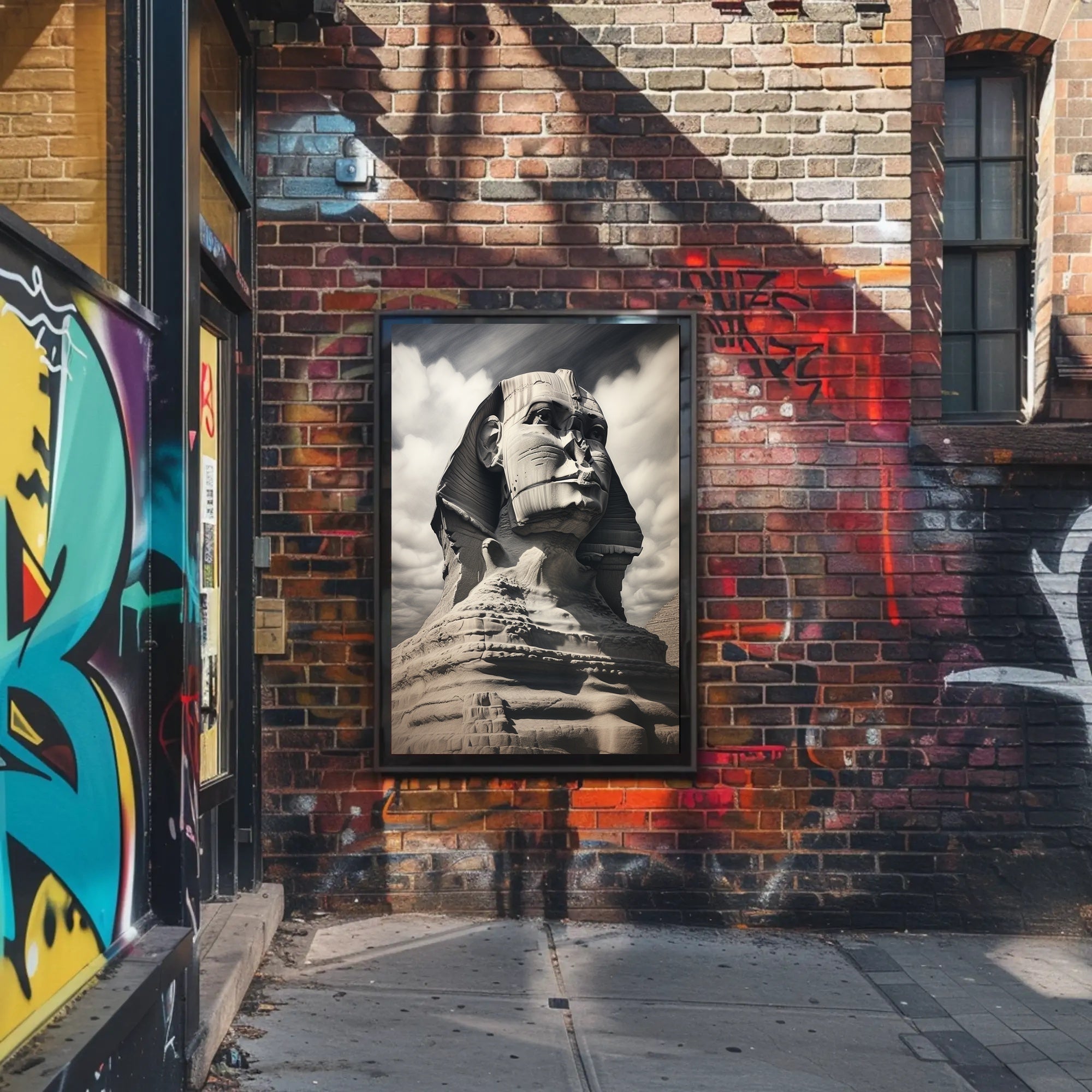 The Modern Sphinx Modern Poster
