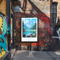 Serene Beauty of Lake Jasna Poster