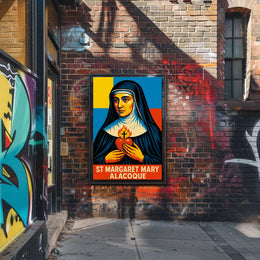 St. Margaret Mary Alacoque Poster