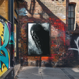 Intense Expression Art Poster for Home Decor and Wall Art PosterGoat