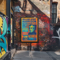 William Henry Harrison 9th President Poster