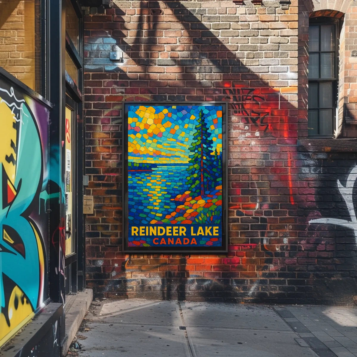 Reindeer Lake, Canada Poster