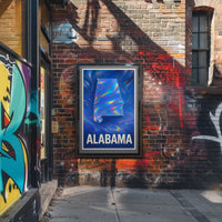 Vibrant Alabama Poster