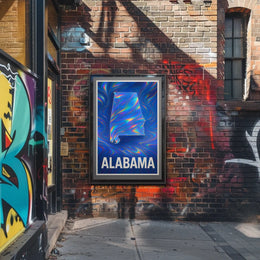 Vibrant Alabama Poster