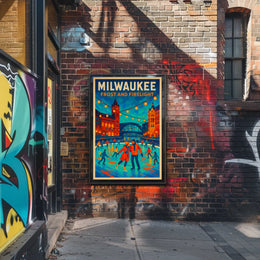 Milwaukee Frost And Firelight Poster