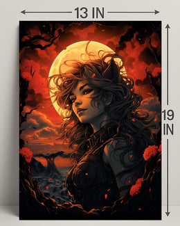 Moonlit Enchantress Poster