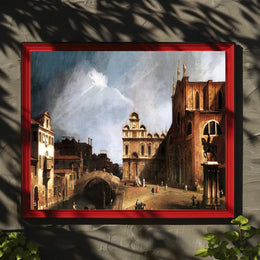 Venetian Cityscape with Historical Elegance Cultural or Heritage Poster