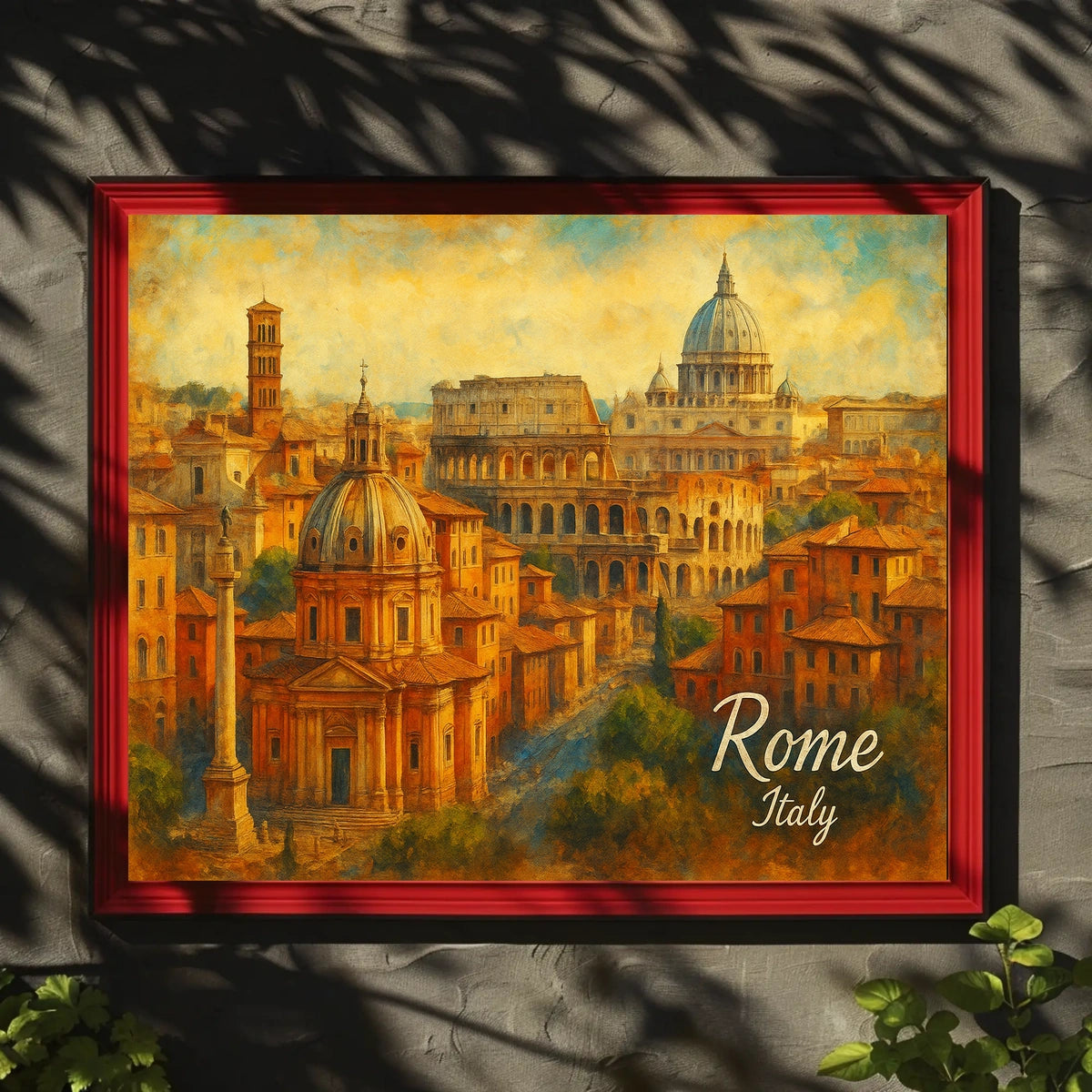 Rome Timeless Beauty Poster