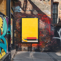 Playground Scene Vibrant Poster Wall Art