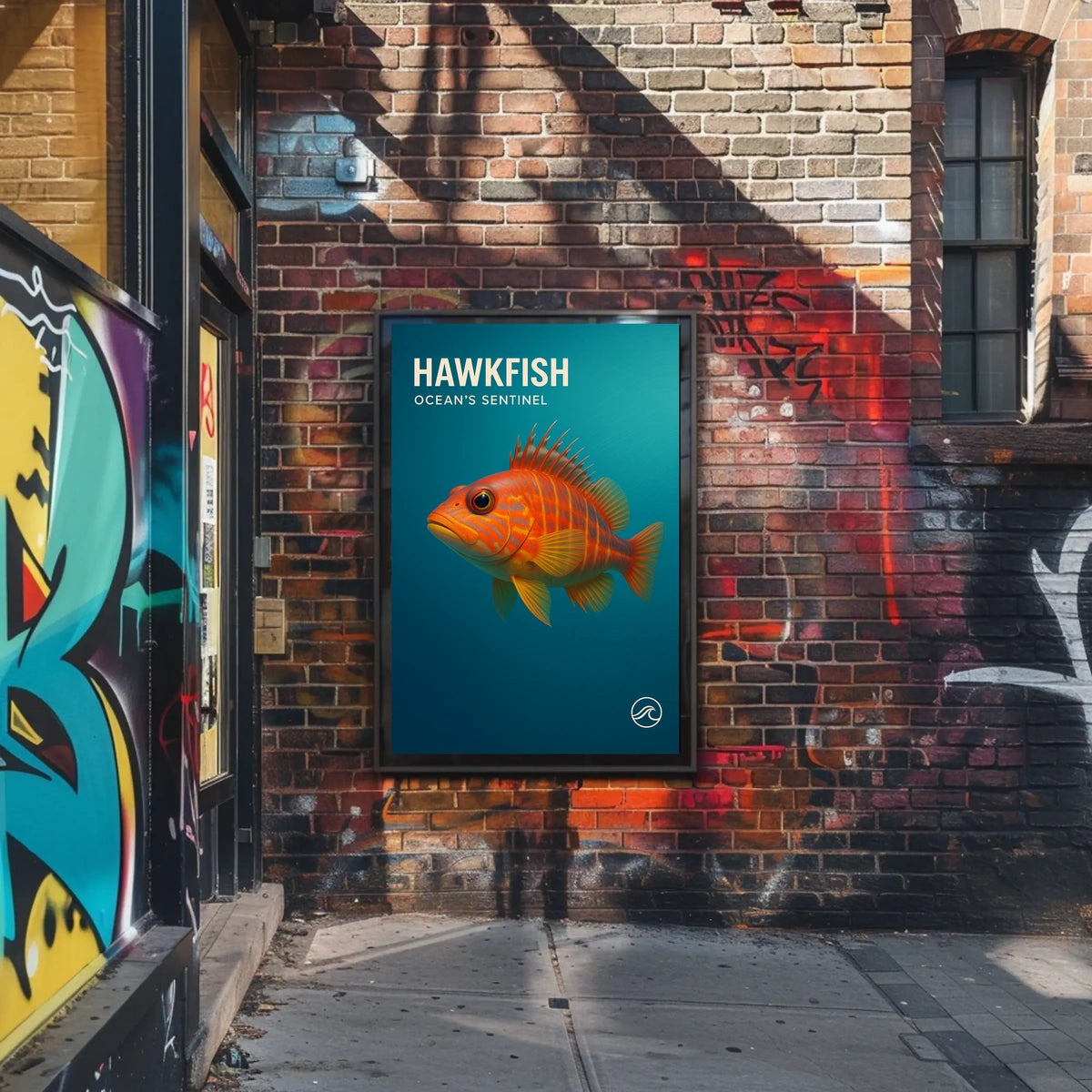 Hawkfish OceanS Sentinel Poster