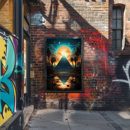 Celestial Reflections Poster