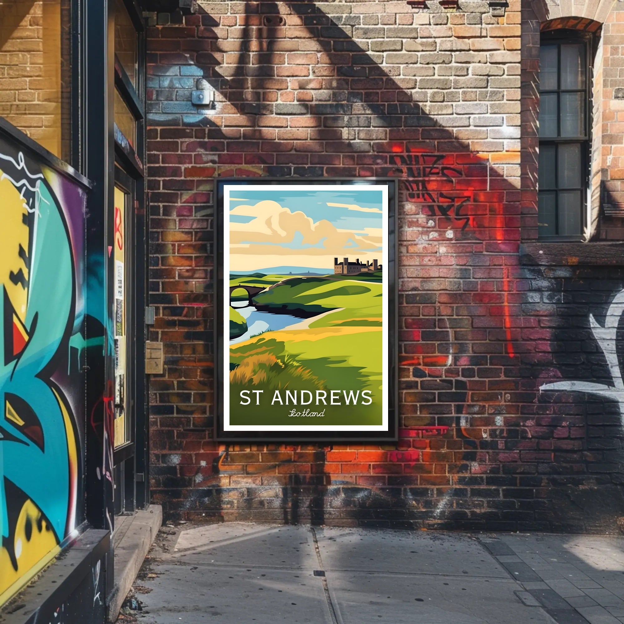 St Andrews Scenic Poster