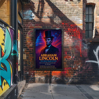 Abraham Lincoln Patriotic Historical or Presidential Poster PosterGoat