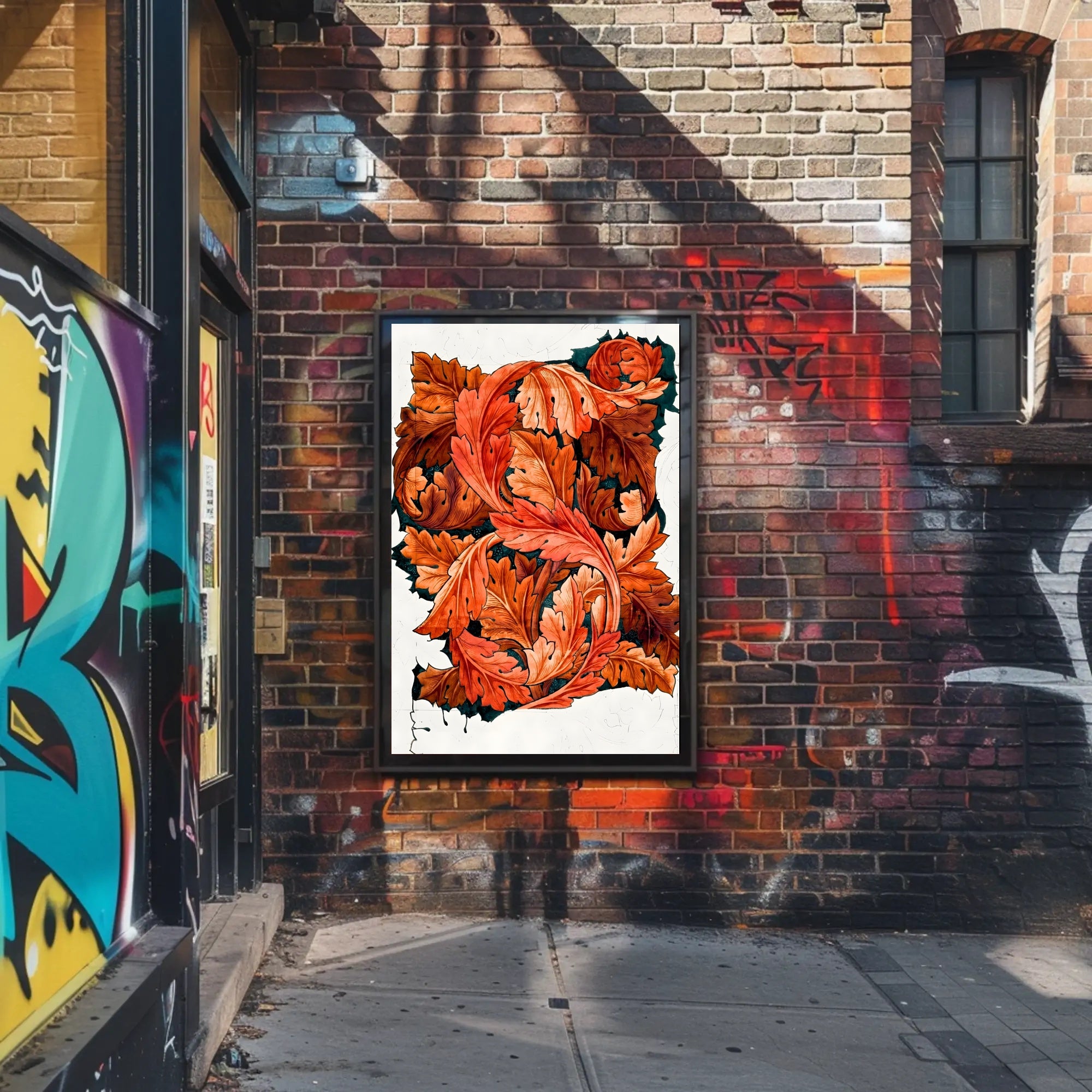 Autumn Leaves Artistry Poster